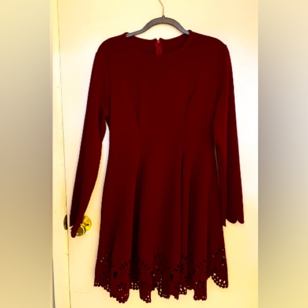 New without tags Skater Style Dress, Bordeaux XL